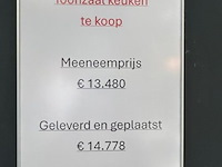 Showroomkeuken met toestellen - afbeelding 48 van  50