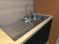 Showroomkeuken zwart, incl. miele-toestellen - afbeelding 19 van  19