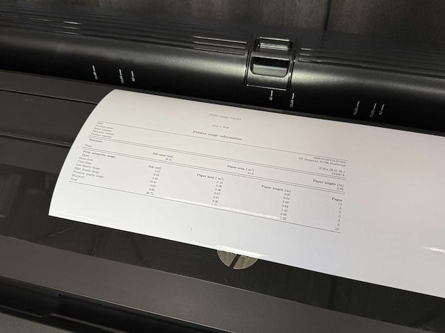 (showroommachine) hp designjet t1700 plotter - afbeelding 12 van  14