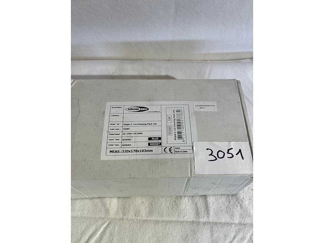 Showtec - single 3 - dimmer pack - afbeelding 4 van  4