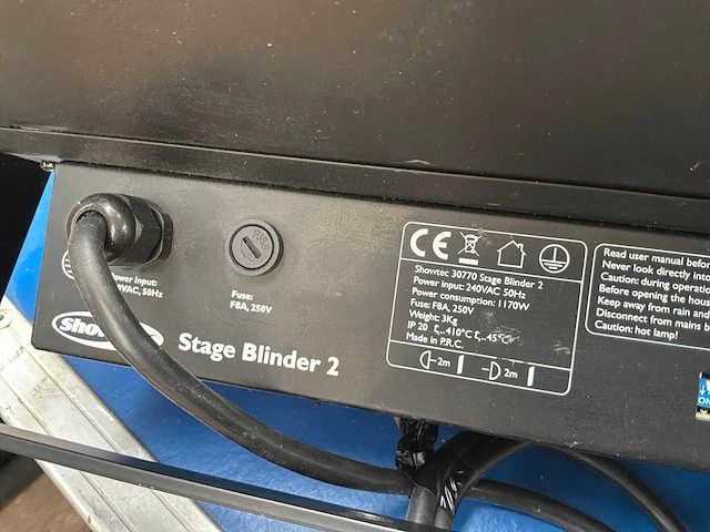 Showtec 30770 stage blinder 2 dmx (4x) - afbeelding 3 van  5