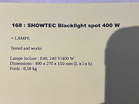 Showtec blacklight spotlight - afbeelding 3 van  3