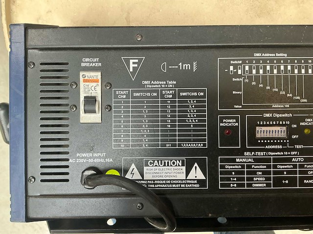 Showtec botex stroboscoop overige lichttechniek - afbeelding 6 van  6