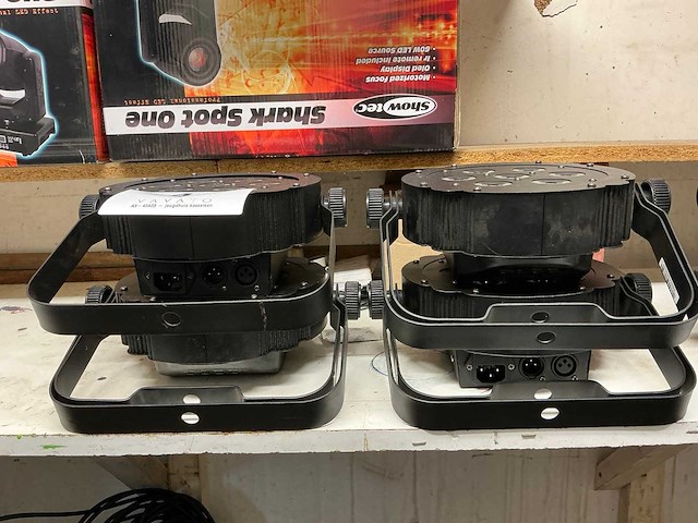 Showtec compact par 7-3 led spot (4x) - afbeelding 2 van  5