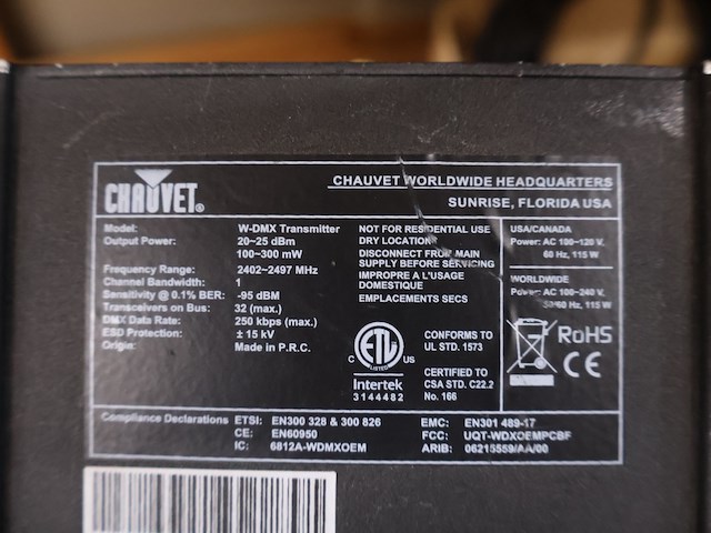 Showtec dmx splitter - afbeelding 7 van  7