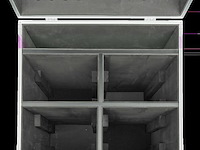 Showtec flightcase voor led scanners - afbeelding 3 van  4