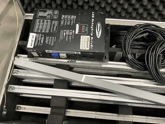 Showtec / hq power octostrip set led strips - afbeelding 2 van  3