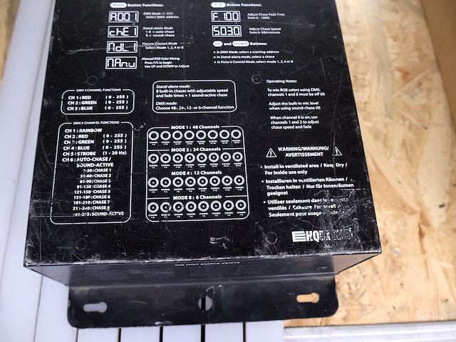 Showtec led octostrip (x8) - afbeelding 4 van  9