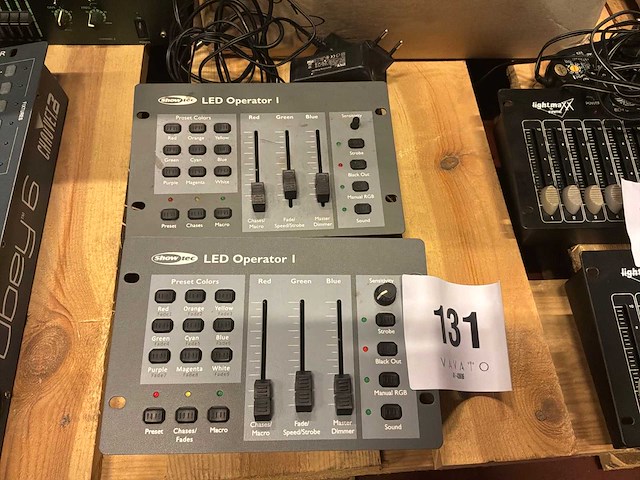 Showtec led operator 1 (2x) - afbeelding 1 van  1