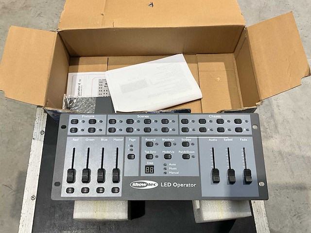 Showtec led-operator 4 dimmer block - afbeelding 1 van  6