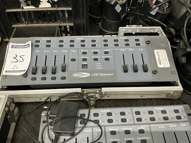 Showtec led operator lichtmengtafel (2x) - afbeelding 3 van  3