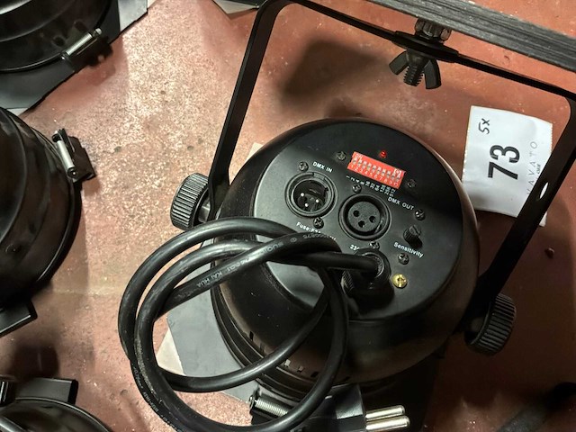 Showtec led parcan 56 (5x) - afbeelding 8 van  8