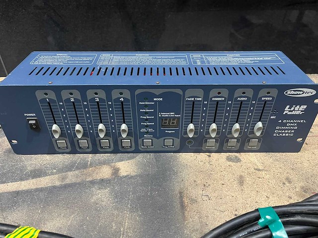 Showtec lite-power 4 lichtmengtafel - afbeelding 2 van  3