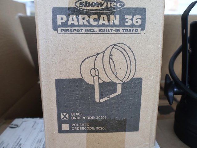 Showtec parcan 36 spots - afbeelding 3 van  5
