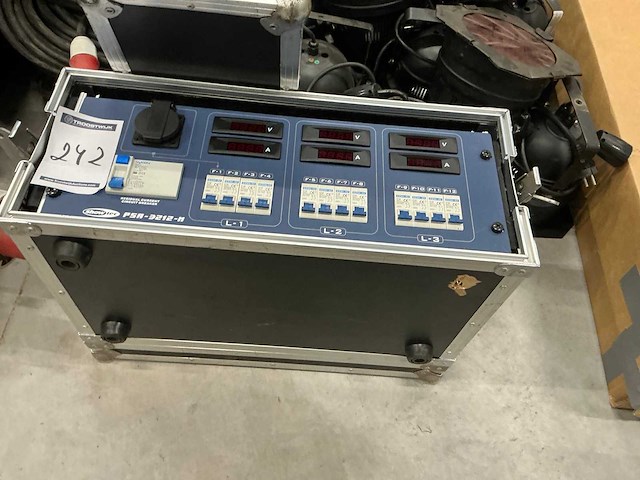 Showtec psa-3212-h zekeringskast - afbeelding 2 van  3