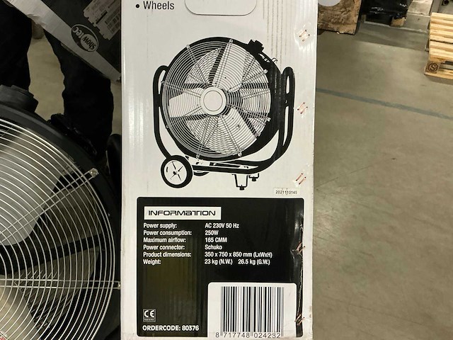 Showtec sf150 ventilator - afbeelding 2 van  2