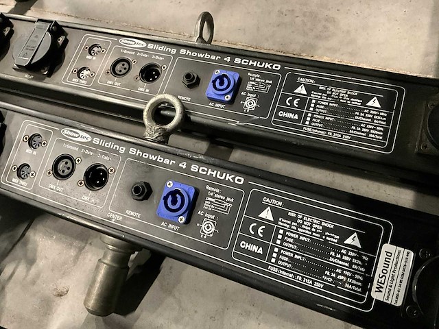 Showtec sliding show ar 4 sliding showbar (2x) - afbeelding 2 van  4