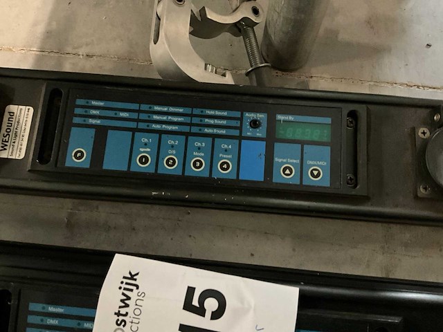 Showtec sliding show ar 4 sliding showbar (2x) - afbeelding 3 van  4