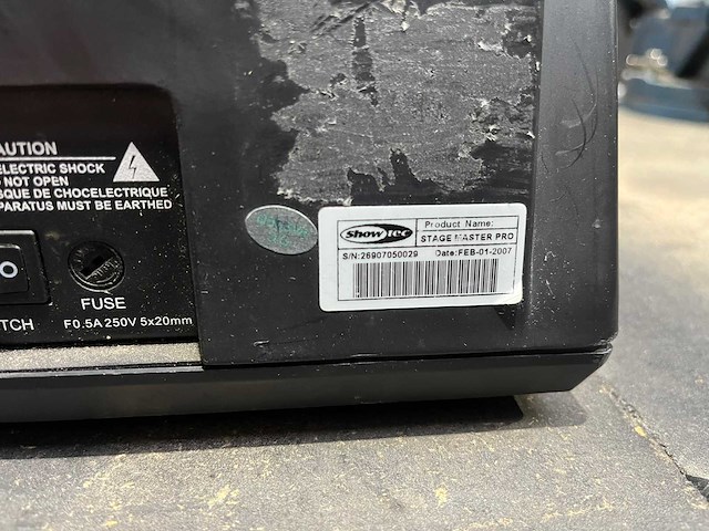 Showtec stagemaster pro lichtmengtafel - afbeelding 4 van  4