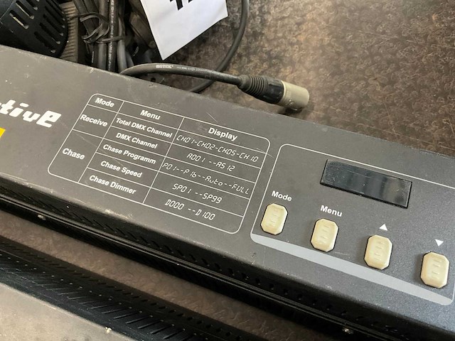 Showtec sunstrip active lichtbaar (6x) - afbeelding 3 van  3