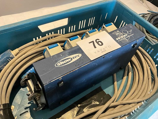 Showtech bo-8-c1 stroomverdeelblok - afbeelding 2 van  2