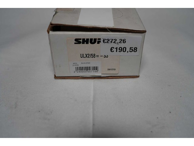Shure - ulx2/58 - afbeelding 1 van  1
