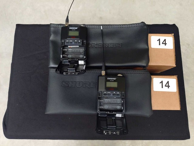 Shure - ulxd1 (h51) - 2x wireless bodypack transmitter - afbeelding 2 van  2