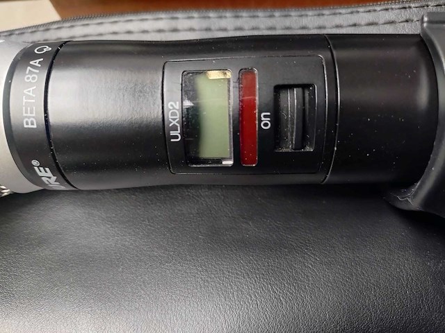 Shure - ulxd2/beta87a (h51) - 4x wireless handheld microphone - afbeelding 4 van  4