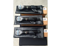 Shure - ulxd2/beta87a (h51) - 4x wireless handheld microphone
