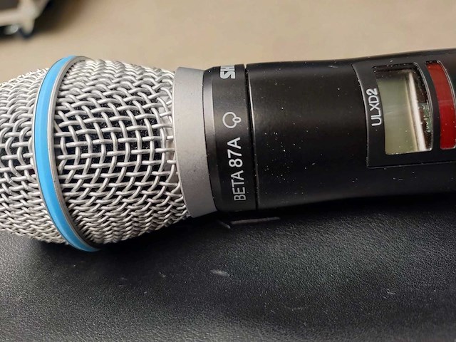 Shure - ulxd2/beta87a (h51) - 4x wireless handheld microphone - afbeelding 3 van  4