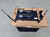 Shure - ulxd4d (h51) - dual wireless microphone kit