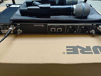 Shure - ulxd4d (h51) - dual wireless microphone kit - afbeelding 3 van  4