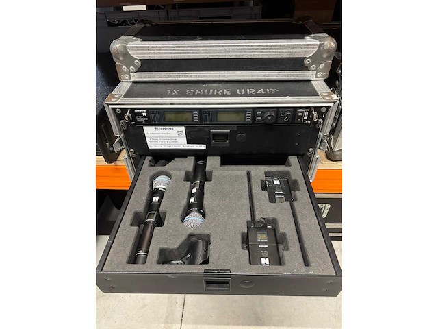 Shure - ur4d - 1x shure ur4d - afbeelding 1 van  2