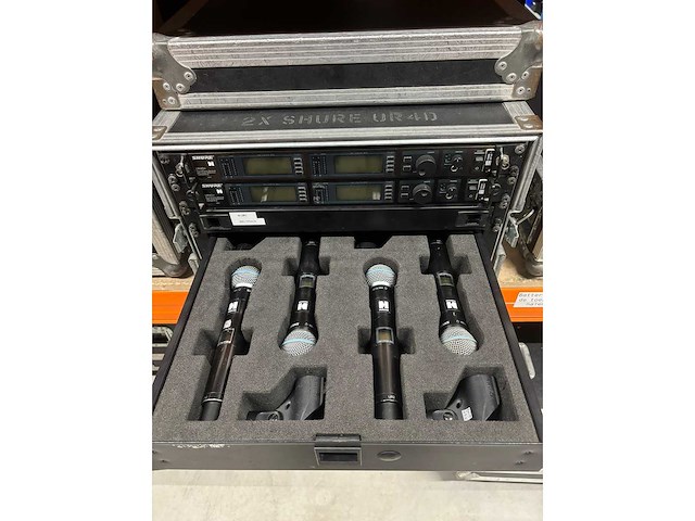 Shure - ur4d - 2x shure ur4d - afbeelding 1 van  3