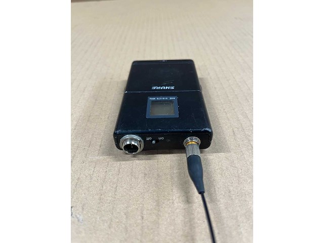 Shure ur1-h4e belt pack (518-578mhz) - afbeelding 4 van  4