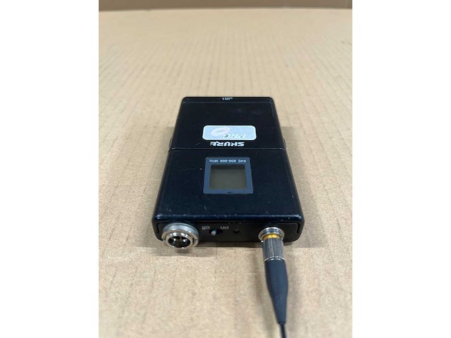 Shure ur1-k4e belt pack (606-666mhz) - afbeelding 4 van  4