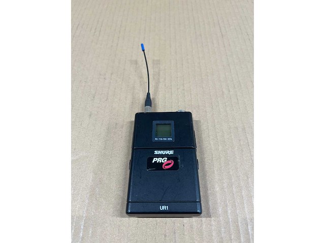 Shure ur1-p8 belt pack (710-790mhz) - afbeelding 4 van  4