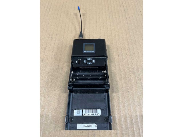 Shure ur1-p8 belt pack (710-790mhz) - afbeelding 2 van  3