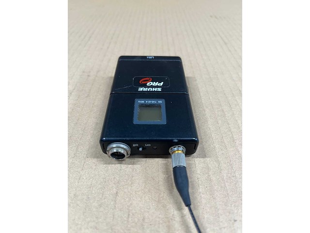 Shure ur1-q5 belt pack (740-814mhz) - afbeelding 4 van  4