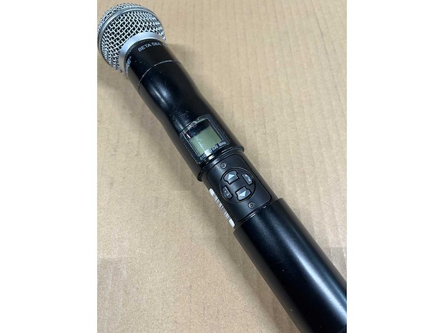 Shure ur2-g1e wireless microphone (470-530mhz) + beta 58a - afbeelding 3 van  5