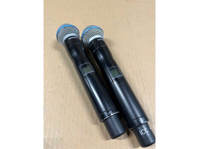 Shure ur4d-g1e 2ch set (470-530mhz) - afbeelding 6 van  16
