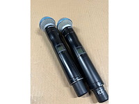 Shure ur4d-g1e 2ch set (470-530mhz) - afbeelding 6 van  16