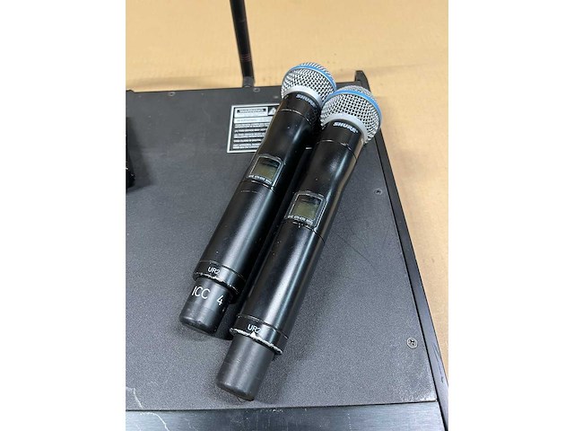 Shure ur4d-g1e 2ch set (470-530mhz) - afbeelding 12 van  16