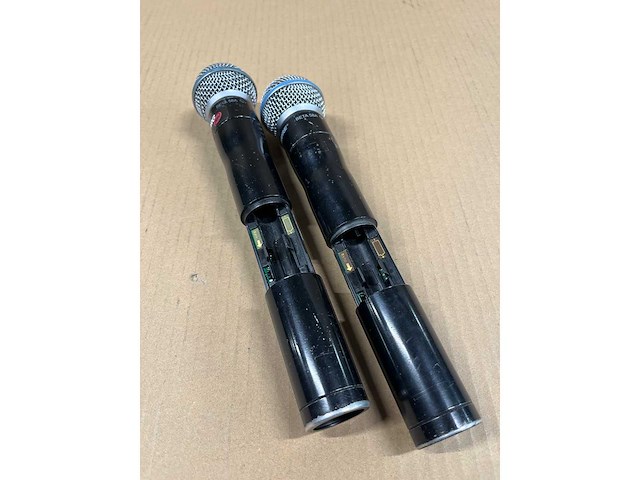 Shure ur4d-h4e 2ch wireless receiver set (518-578mhz) - afbeelding 13 van  14