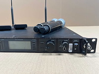 Shure ur4d-h4e 2ch wireless receiver set (518-578mhz) - afbeelding 5 van  7