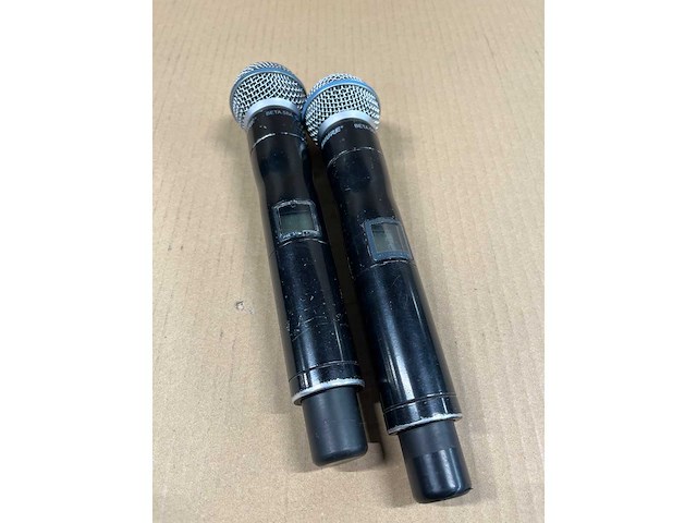 Shure ur4d-h4e 2ch wireless receiver set (518-578mhz) - afbeelding 3 van  14
