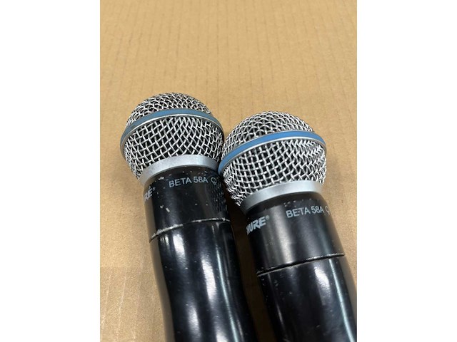 Shure ur4d-h4e 2ch wireless receiver set (518-578mhz) - afbeelding 4 van  14