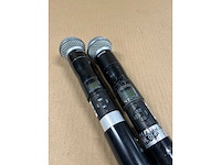 Shure ur4d-h4e 2ch wireless receiver set (518-578mhz) - afbeelding 5 van  14
