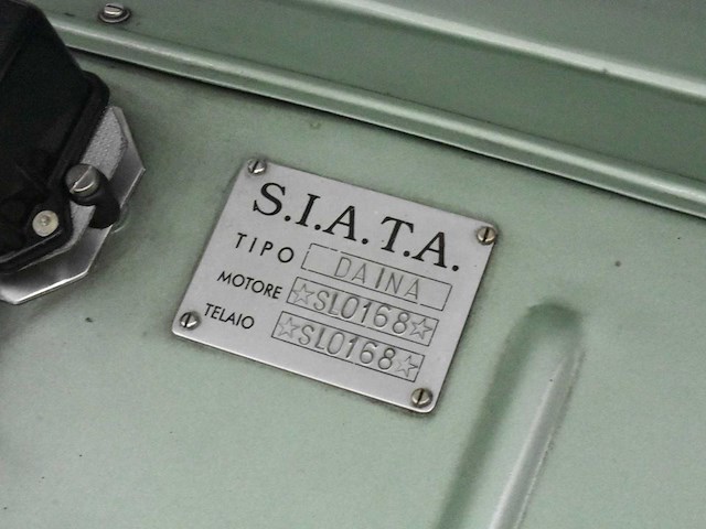 Siata diana 1952 - afbeelding 11 van  65