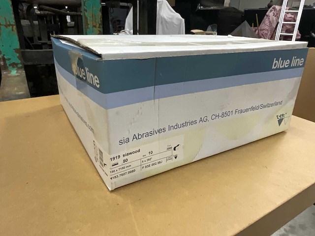 Siawood blue line 1919 siawood p80 schuurpapier - afbeelding 3 van  4